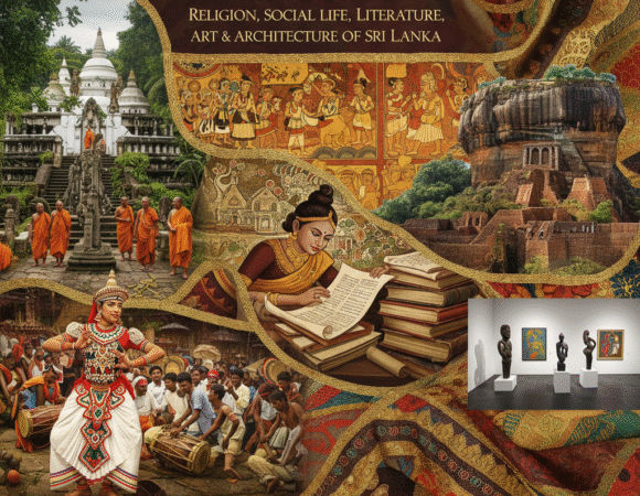 A Living Tapestry: Religion, Social Life, Literature, Art &Architecture of Sri Lanka